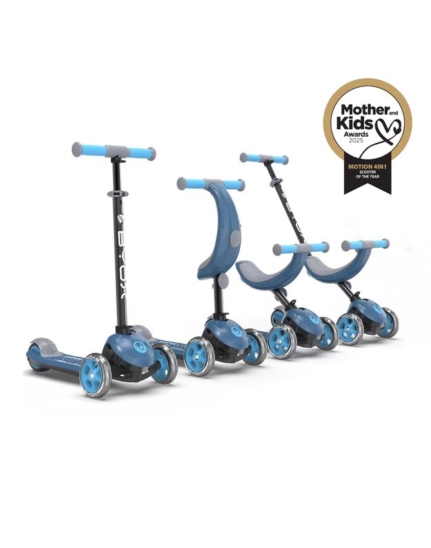Paspirtukas  Motion 4in1 Blue