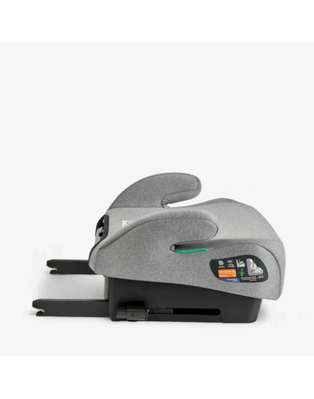 KikkaBoo i-Boost Light Grey Car Booster Seat 
