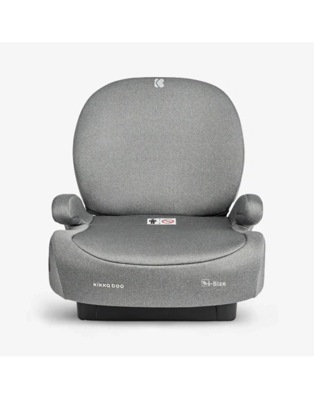 KikkaBoo i-Boost Light Grey Car Booster Seat 
