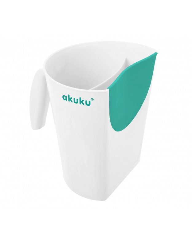 Akuku puodelis galvai skalauti, A0430-WHITE/TURQUOISE